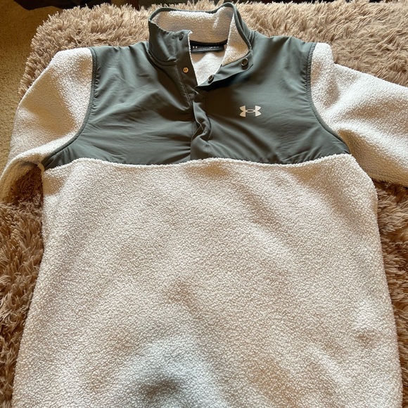 Men’s Under Armour SweaterFleece Pile Pullover - Picture 1 of 2